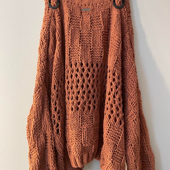 Billabong On The Horizon Cropped Chenille Sweater- Women Sweater Cacao - Picture 2 of 4